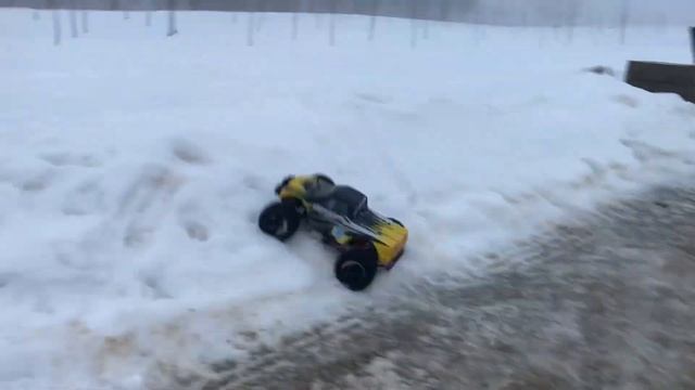 РС Ремо Хобби Ммакс 1/10 RC Mmax пробный заезд ￼ Пиньон 15Т!!