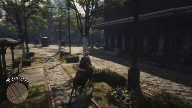 Исследую мир выполняю побочные задания в Red Dead Redemption 2 не сюжет