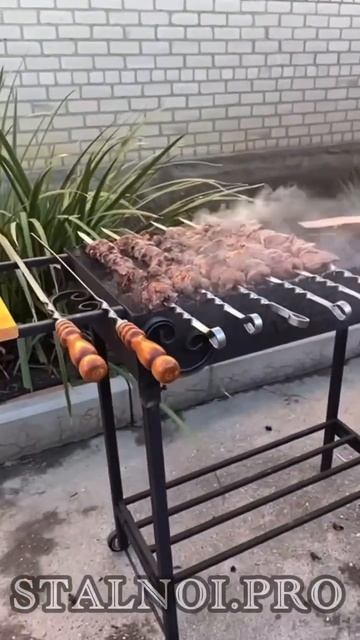 Мангал КАВКАЗ🔥 видеоотзыв от клиента😍👍🏻 #мангалы смотреть онлайн