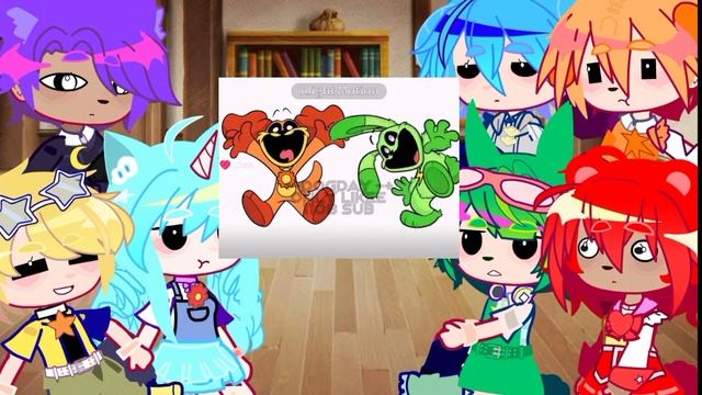 ˚₊· ꒰ Реакция Smiling Critters на Likee ꒱ °×. Poppy Playtime Ch 3 Reaction (Rus)