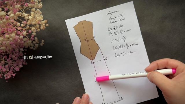 МОДЕЛИРУЕМ женственное ПЛАТЬЕ из боди | Шьём платье с ? смотреть онлайн