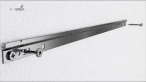 Монтаж навесов HETTICH SAH 216 для верхних шкафов