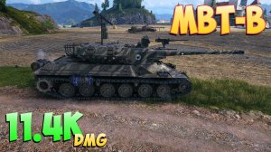 MBT-B - 7 Фрагов 11.4K Урона - Не 11ый! - Мир Танков