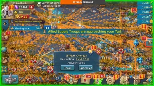 Lords Mobile - Играю на САМОМ сильном аккаунте в Lords Mobile! Импе