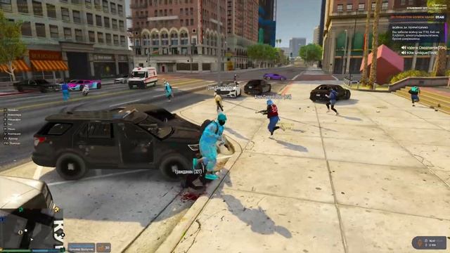 ЗАБИЛИ СТРЕЛУ БАНДИТАМ GTA5 RP / ГТА 5 РП ПАВЕЛ ФАНТАЗЕР PAVE смотреть онлайн