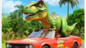 Мультфильмы для малышей. Машинки и динозавры. Мультфильмы онлайн