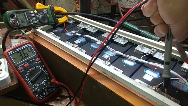 БМС тест JBD  8S Lifepo4 Battery Balance BMS 120A