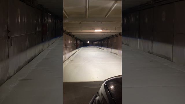 Mitsubishi Outlander XL установка светодиодных линз Technik Division 3