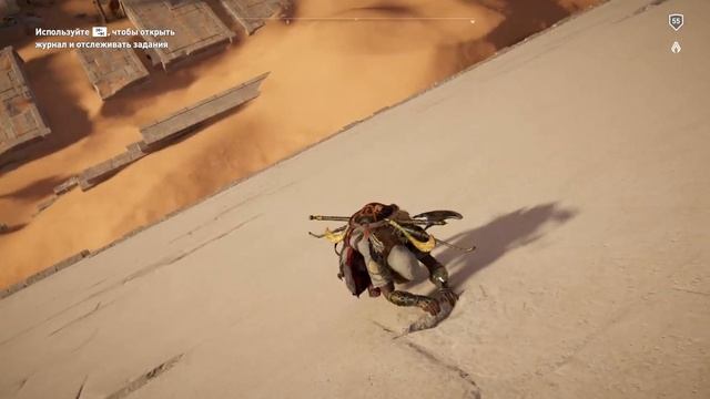 Assassin's Creed Origins. Спуск с пирамиды Хеопса. смотреть онлайн
