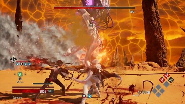 CODE VEIN  Город барханов. Босс Хранительница горла.