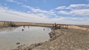 Грязевой вулкан ГЕФЕСТ. ТЕМРЮК. Таманский полуостров.