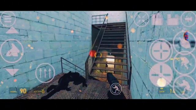прохождение Half-life 2 на Android 4 часть (новое видео)#halflife #half