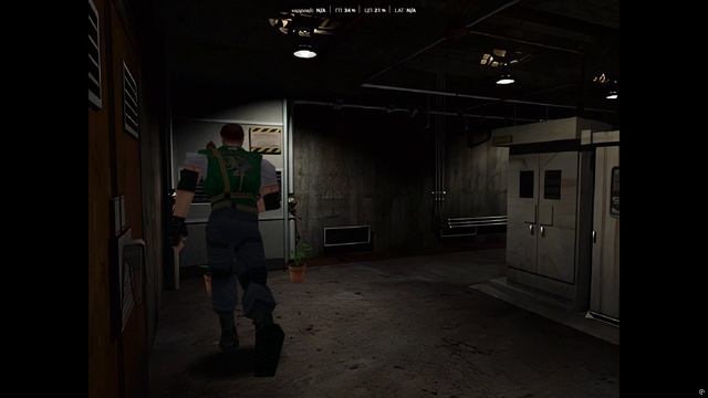 Resident Evil 2 Дополнение Экстра:Битва Крис Подвал Полицейского Участка (1998)