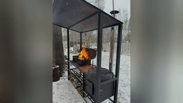 Мангал-барбекю "Лофт Ц2Б" по т.84957644402 или mos-mangal.ru/?p=23626⠀ смотреть онлайн