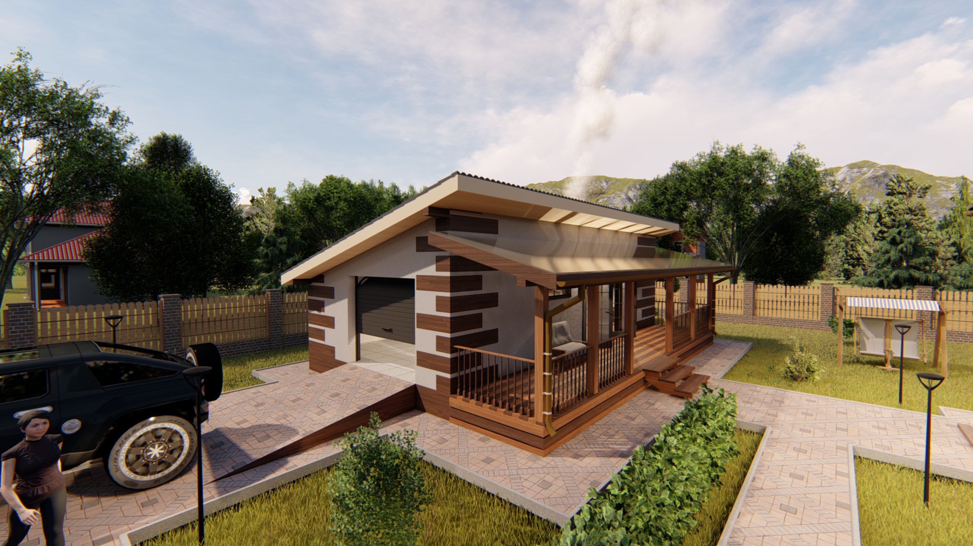 Проект гаража «Grassline Garage”