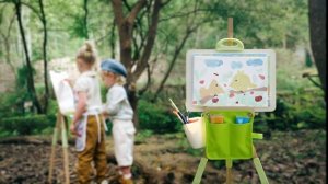Игровой мольберт для рисования