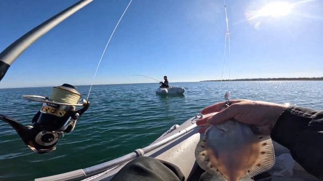 НЕРЕАЛЬНЫЙ КЛЁВ! Трофейная камбала в Балтийском море!