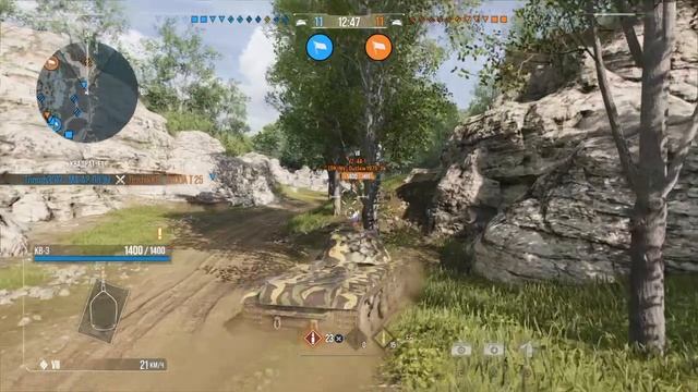 World of Tanks на ps4 , часть #85 , КВ-3 карта Монастырь смотреть онлайн