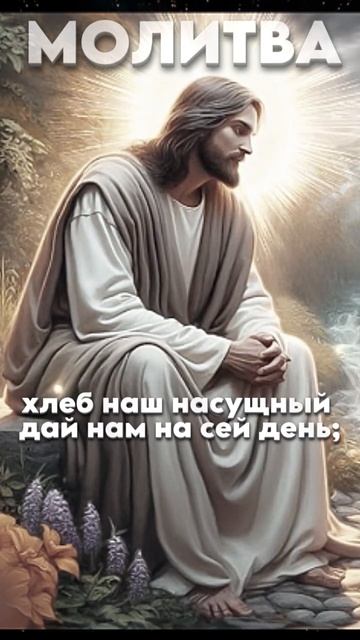 Молитва - Отче наш, сущий на небесах! #библия #молитва #б смотреть онлайн
