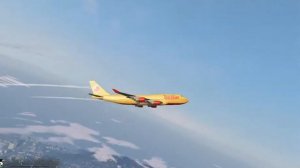 Самый большой самолет в GTA V на PC [Grand Theft Auto V] ГТА 5 – Выс?