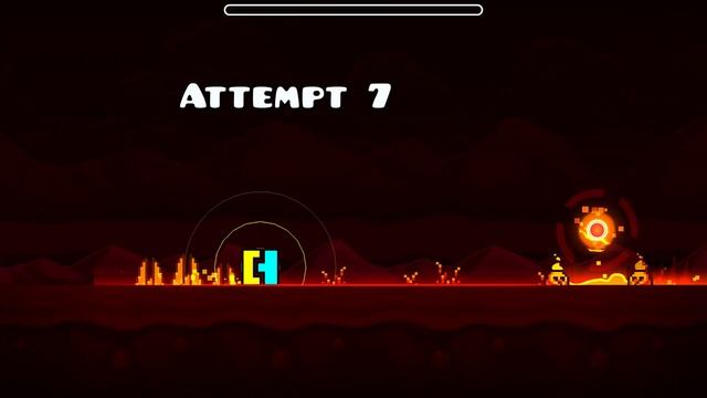 пытаюсь пройти уровень dash в Geometry Dash смотреть онлайн