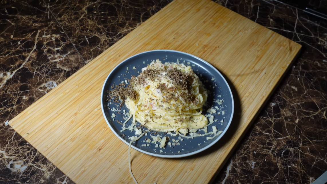 Спагетти с черными трюфелями смотреть онлайн