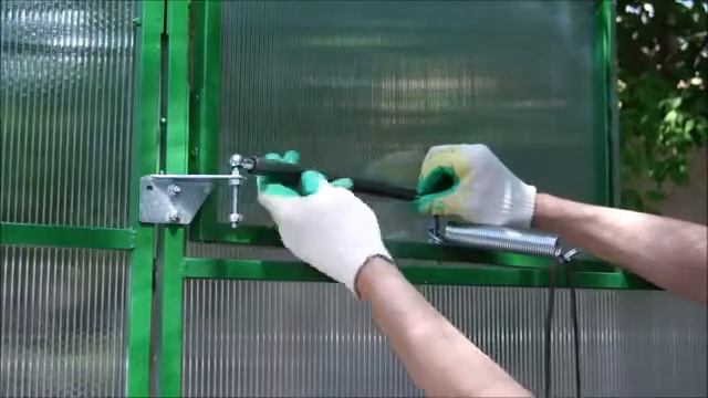 Термопривод 400. Установка