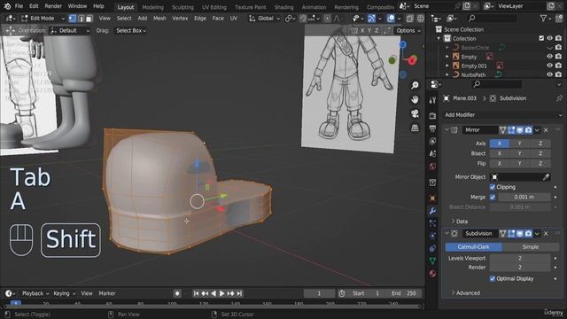 3. Designing Shoes for Our 3D Character смотреть онлайн