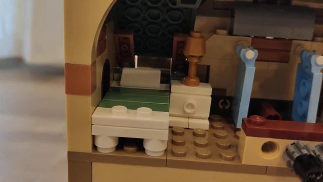 Демонстрация внешнего вида Lego Hogwarts Clock Tower 75948 смотреть онлайн