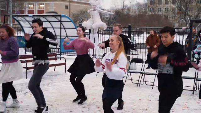 Флешмоб на выписку из роддома - Санкт-Петрбург