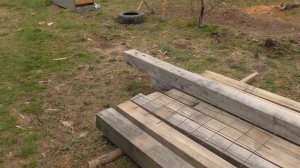 Восстановление покосившегося сарая. Деревенские будн