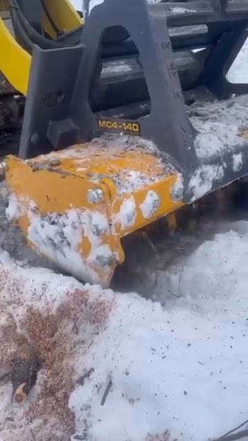 Гидравлический ротоватор Mericrusher #ротоватор #мульчер #р смотреть онлайн