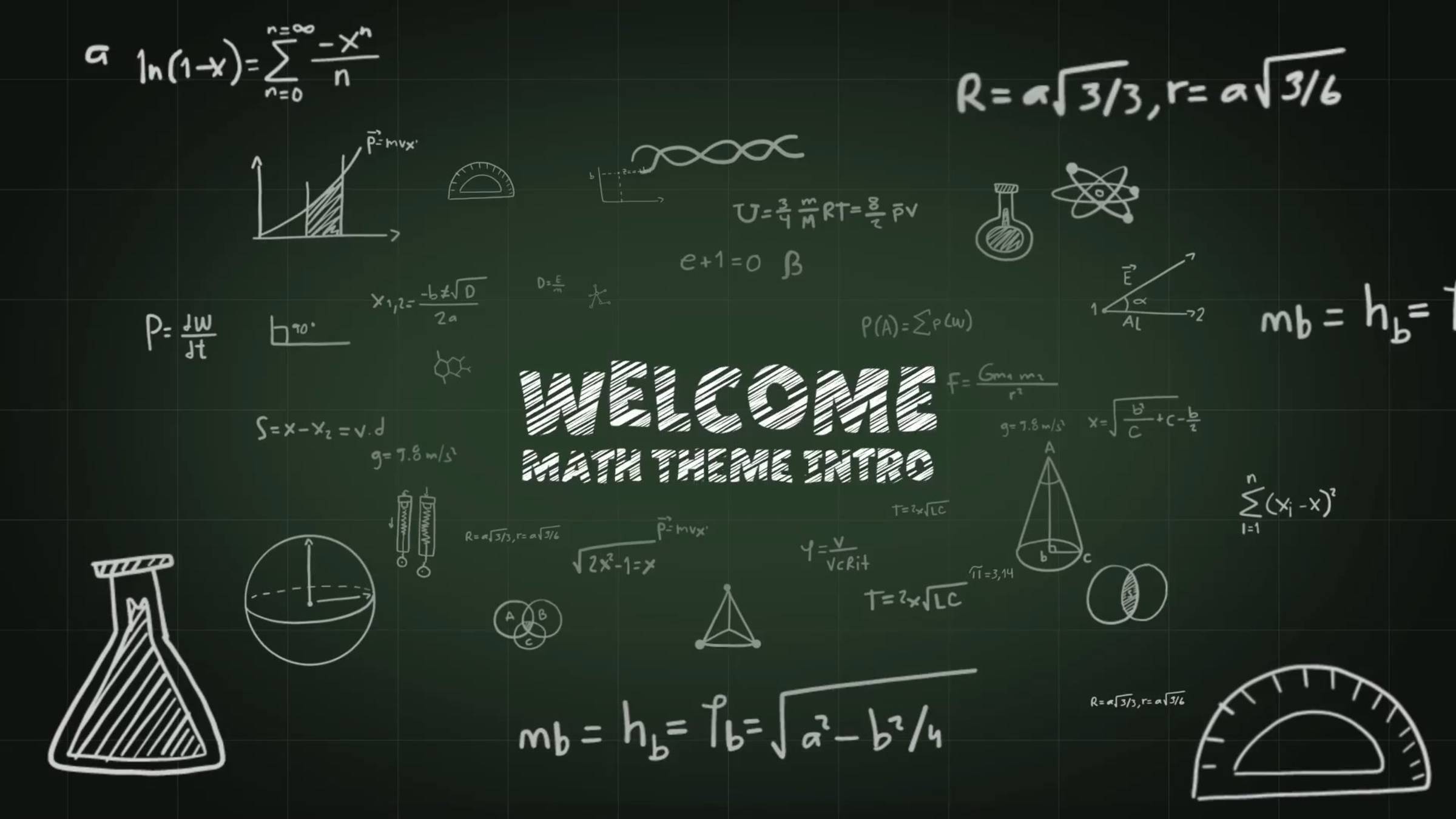 Интро Школьное 5 Заставка для вашего логотипа и текста Монтаж видео на заказ. Пример