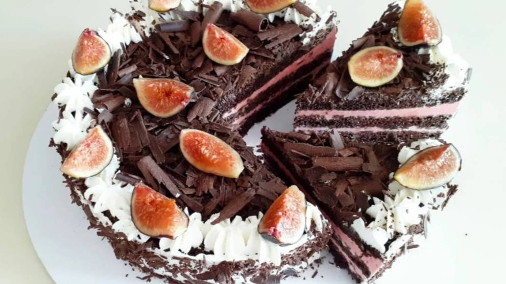 Шоколадный Торт "малина в сливках"! смотреть онлайн