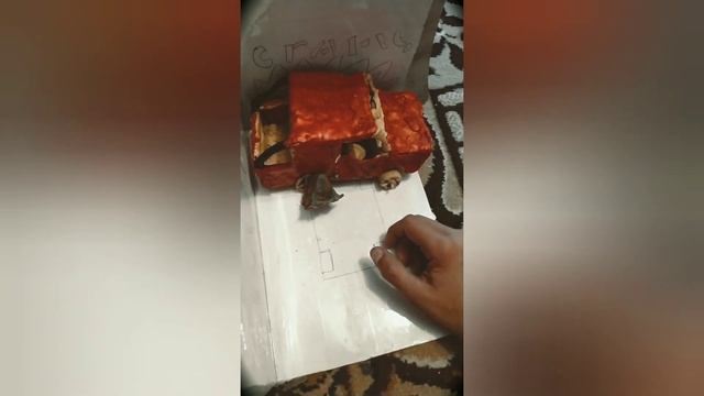 Краш-тест машины из пластилина 2 +попугайчик в конце