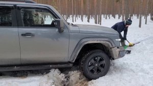 Тест ручной лебедки