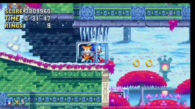 Прохождение Sonic Mania часть 4 В саду эггуси