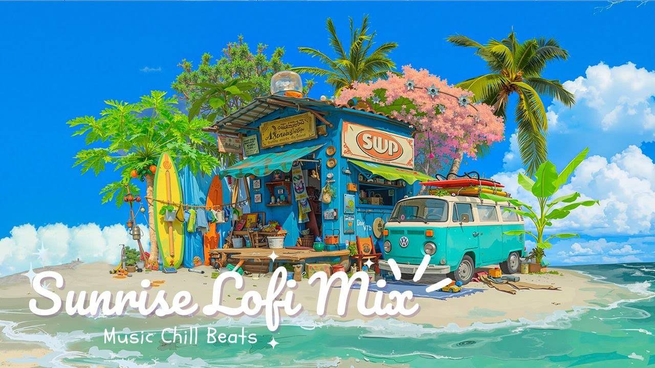 3 Hour Sunrise Lofi Mix 🌅 Chill Japanese Beats for Study, Work & Happy Mornings, Lofi Mix for Relax смотреть онлайн