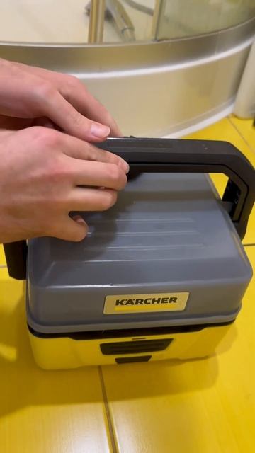 МОЙКА - МАЛЫШКА😀Karcher OC 3 #керхер #ремонткерхер #мойкав? смотреть онлайн