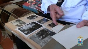 Замглавы донской полиции поздравил ветерана Великой Отечественной войны со 100-летним юбилеем