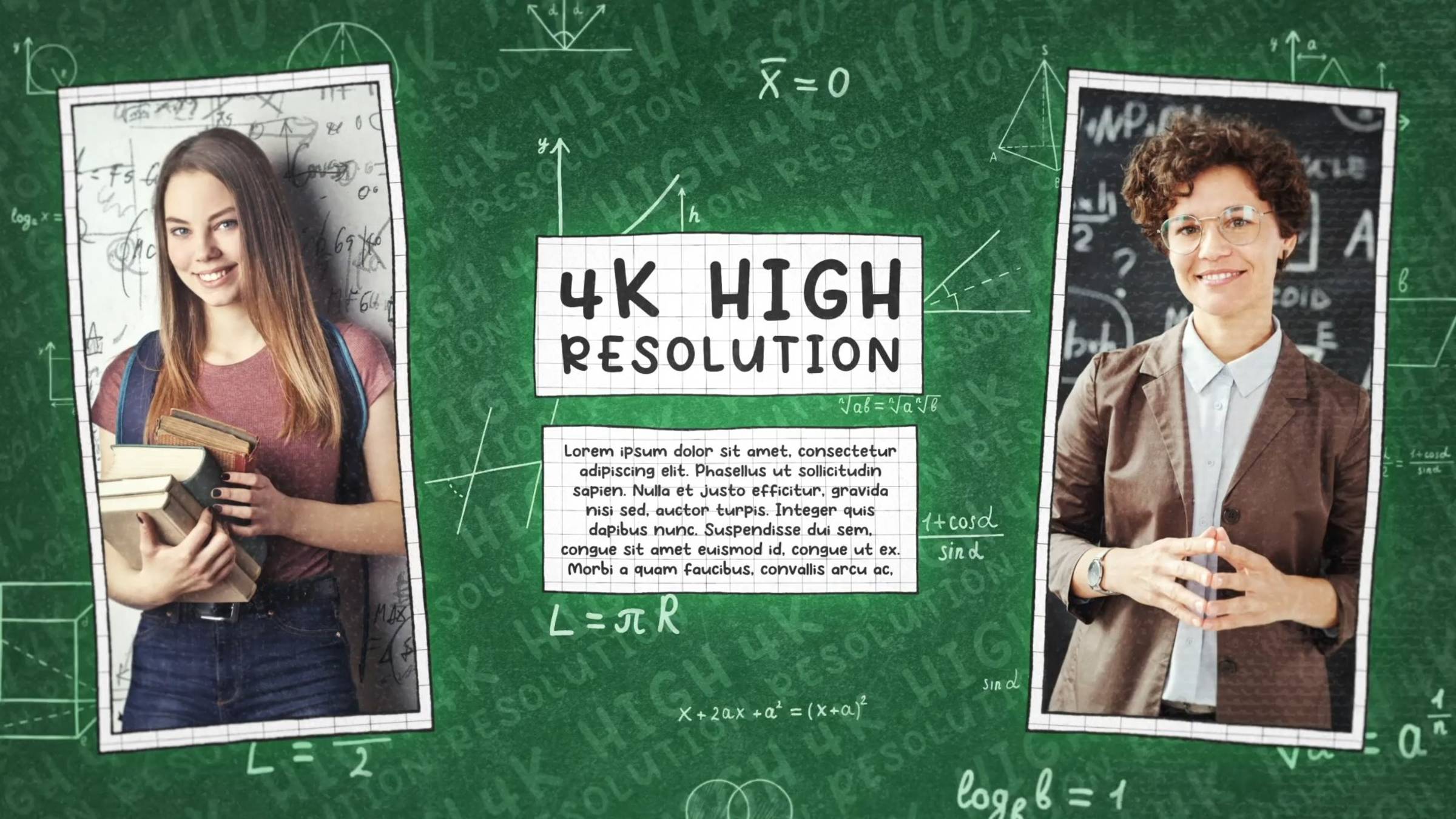 Слайд-шоу Школьное 5 на выпускной или последний звонок. Видеоролик на заказ. Пример