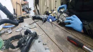 BINAR 5S ДИЗЕЛЬ. Разборка, дефектовка.