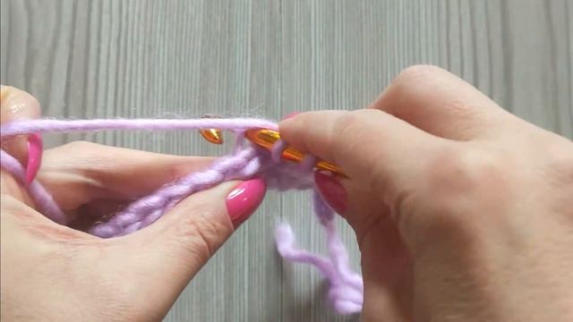 Лесен модел за плетена шапка на една кука / Урок стъпка