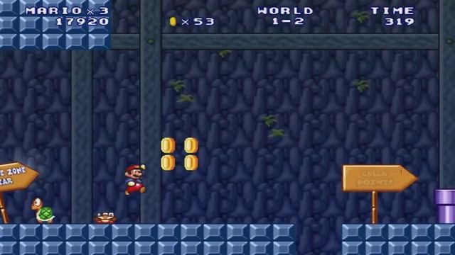 Играем в Mario Forever Level 2