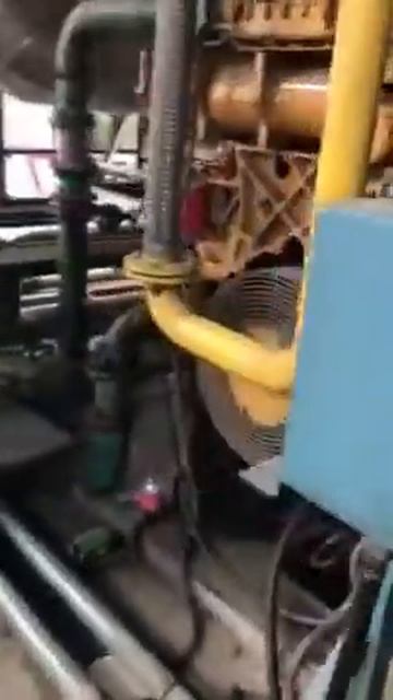 Работа газогенераторной электростанции 400 кВт