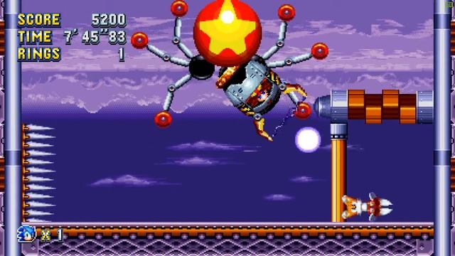 Sonic Mania 6# Против паука Эггмана