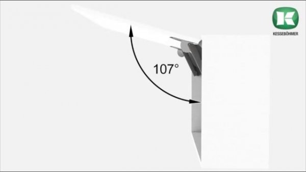 Монтаж поворотного подъемного механизма FREE space MINI