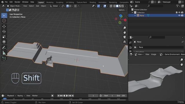 4. Game Environment 4 - Adding Up Hills смотреть онлайн