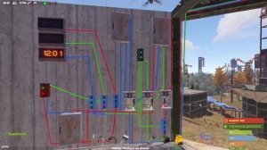 Rust : Как подключить 36 турелей в 1 хату: Идеальная схема ?