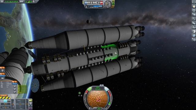 Kerbal Space Program. Стыковка второго заправщика. смотреть онлайн